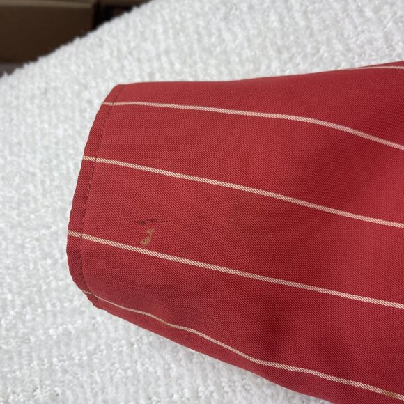 Aquascutum Vintage Women’s Blazer Pink / Red Jacket Size 14 Canada Made Read* - Picture 16 of 16